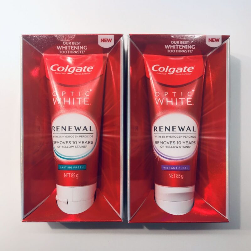 Colgate | Optic White Renewal Packaging