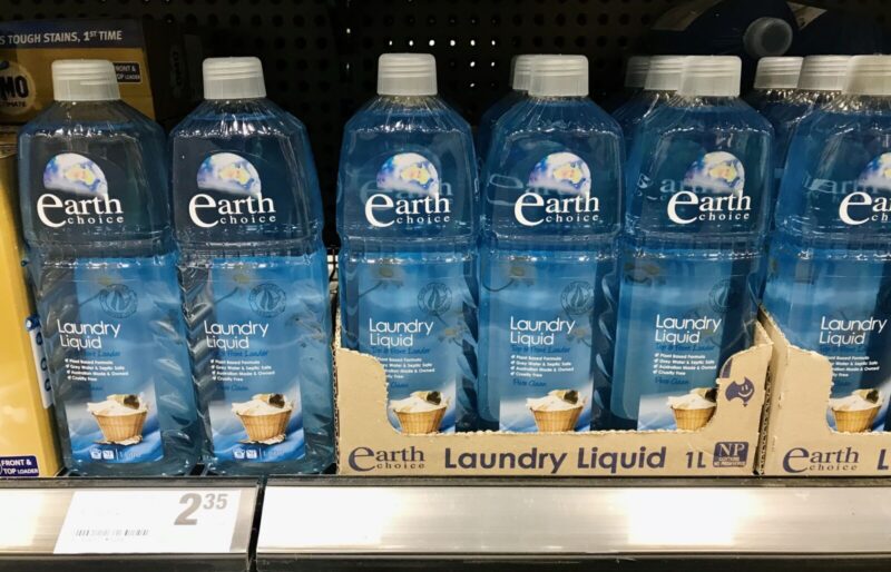 洗濯洗剤 | earth choice blue
