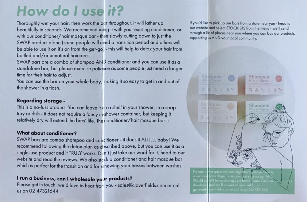 Shampoo with a purpose | ad-2