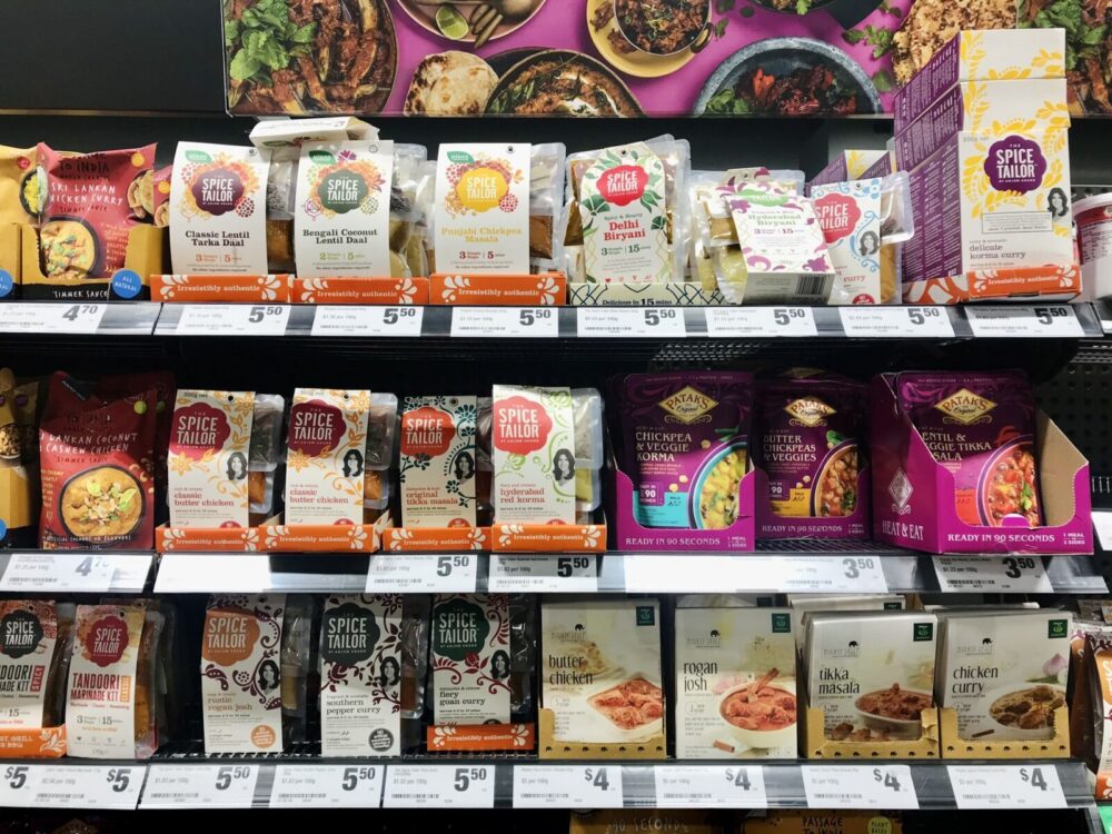 Spice Tailor | スーパー 棚
